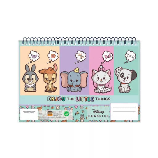 Disney Animals Classic A4 carnet de dessin à spirale, 30 feuilles