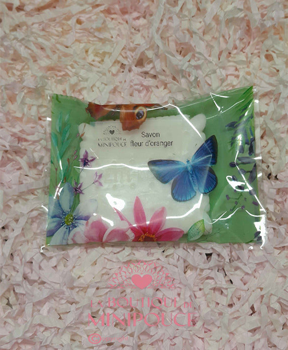Petit beurre savon 30 g Fleur d’oranger