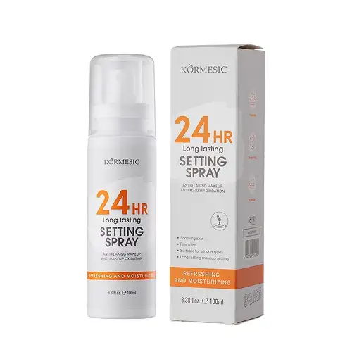 SPRAY FIXATEUR DE MAQUILLAGE ANTI-GEL & OXYDANT 24H. 100ML. KORMESIC