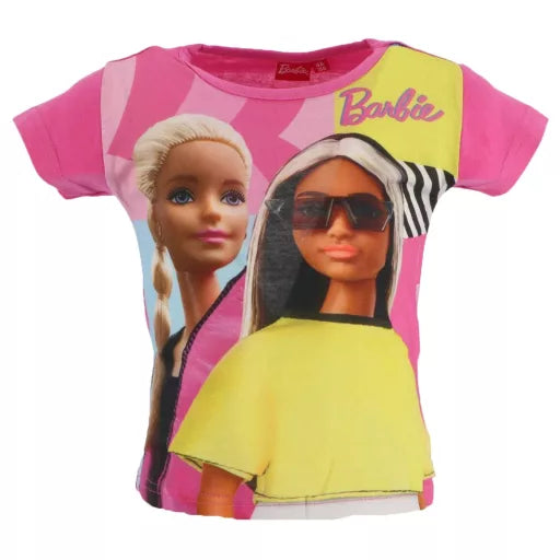 T-shirt enfant Barbie Icon rose – 3 ans