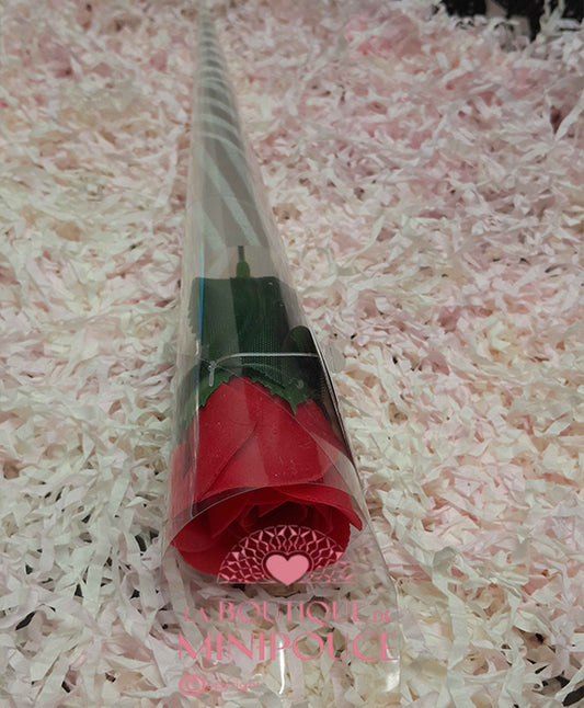 Fleur de savon prête à la vente au détail - Petite rose -