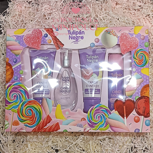 COFFRET GOURMAND TULIPAN NEGRO BONBON FANTAISY