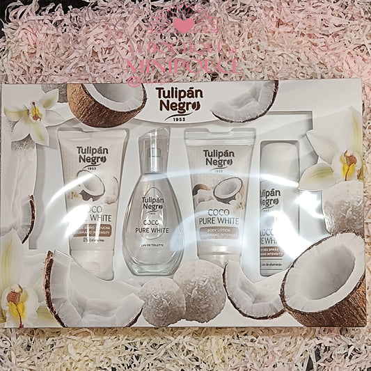 COFFRET GOURMAND TULIPAN NEGRO COCO / VANILLE