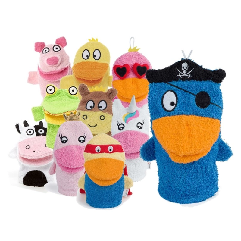 Gants de toilette fantaisies