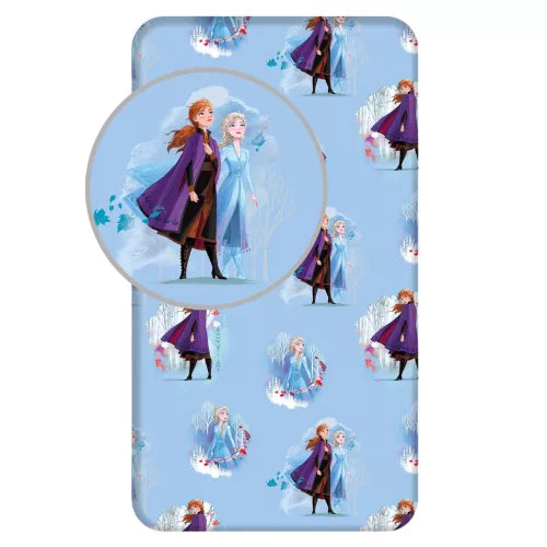 DRAP HOUSSE 90X200 CM REINE DES NEIGES