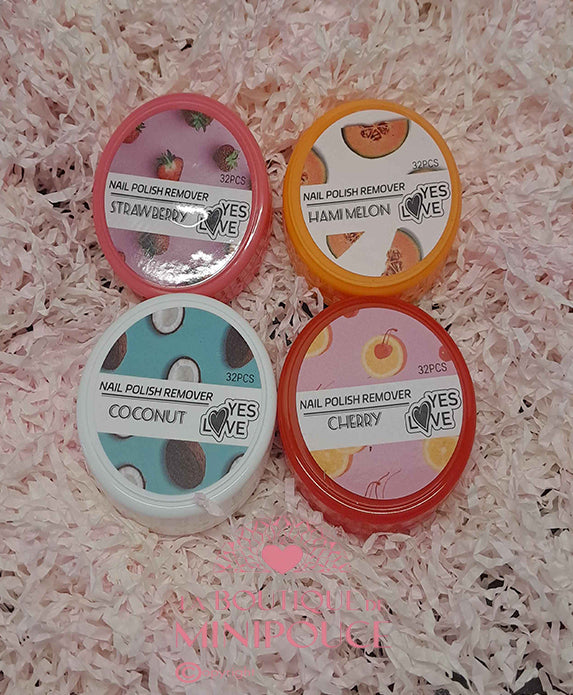 32 Lingettes Dissolvantes Fruités - Yes Love