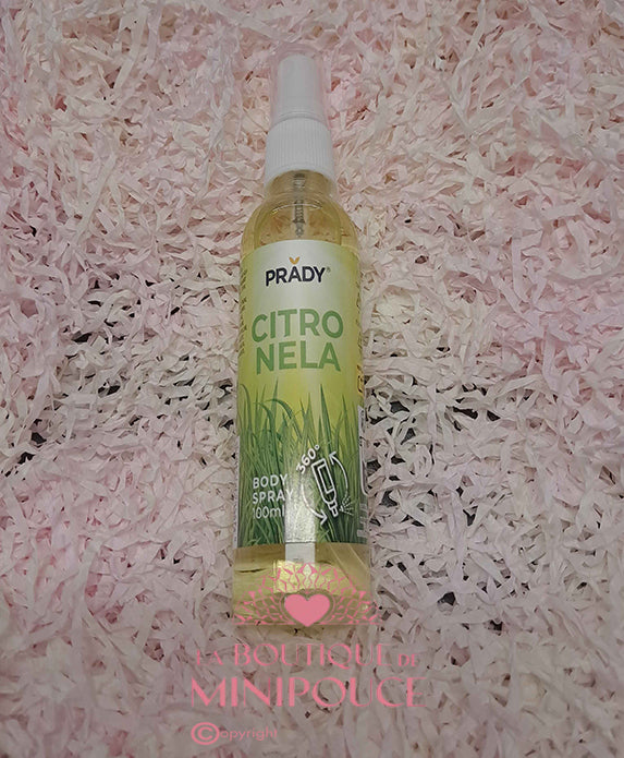 Spray Anti-moustique Citronelle 100Ml - Prady