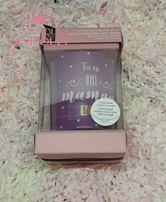 BOUGIE BIJOUX SURPRISE POUR MAMAN