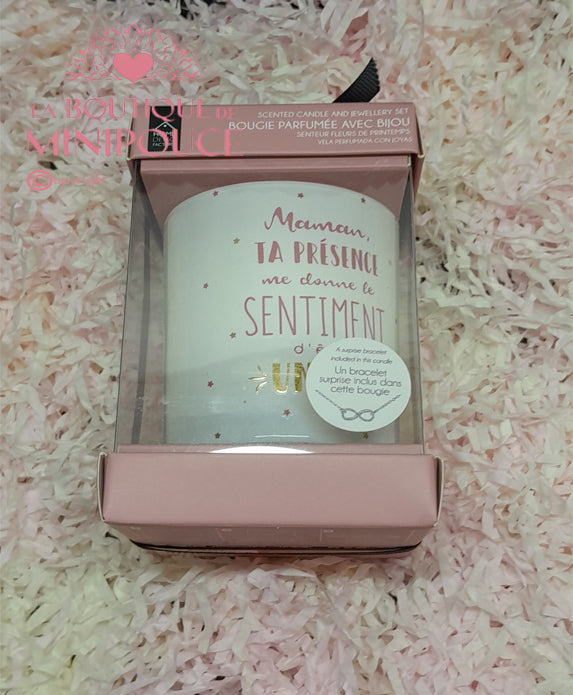 BOUGIE BIJOUX SURPRISE POUR MAMAN