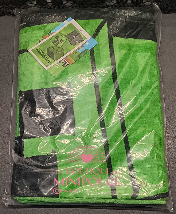 SERVIETTE MINECRAFT