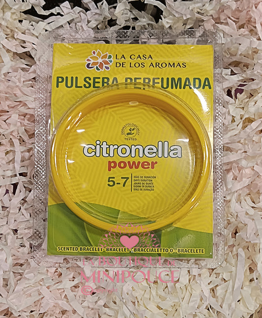 BRACELET DE PROTECTION CITRONELLE 5-7 JOURS