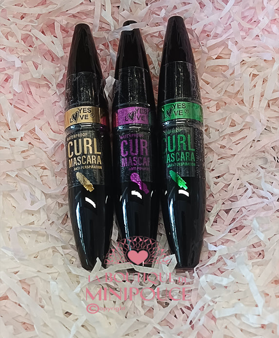 MASCARA YES LOVE CURL WATERPROOF 2044