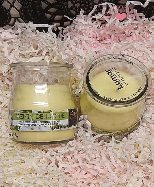 BOUGIE PARFUMÉE JASMIN DE NUIT 100GR. 24H.
