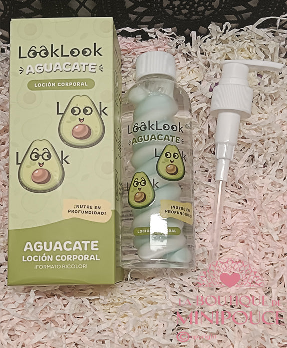 LOTION CORPORELLE NOURRISSANTE À L'AVOCAT 200ML. LOOK LOOK