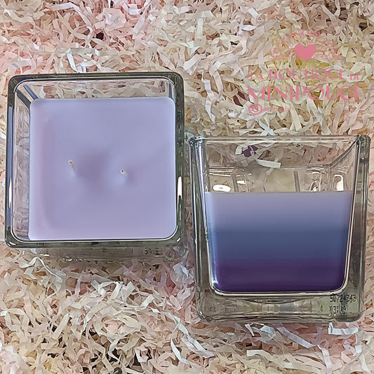 BOUGIE EN POT ARC-EN-CIEL 170G ( PLUSIEUR SENTEUR )