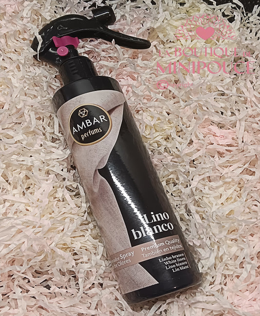 SPRAY MAISON LINGE ET VOITURE AMBAR 280ML ( PLUSIEUR SENTEUR )