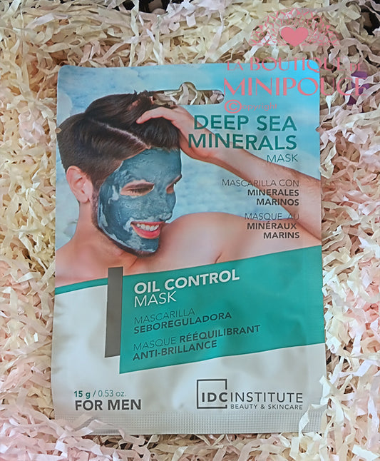 MASQUE POUR HOMME AUX SEL MARIN PEAU MIXTE IDC INSTITUTE 3439