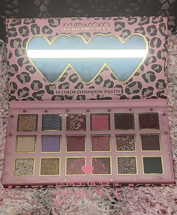 Palette Wild Side 18 Couleurs - Kevin & Coco
