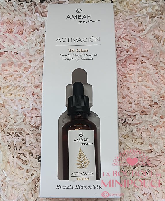 ESSENCE HYDROSOLUBLE- AMBAR ZEN  - ( PLUSIEUR SENTEUR )