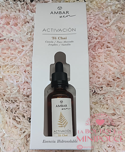 ESSENCE HYDROSOLUBLE- AMBAR ZEN  - ( PLUSIEUR SENTEUR )