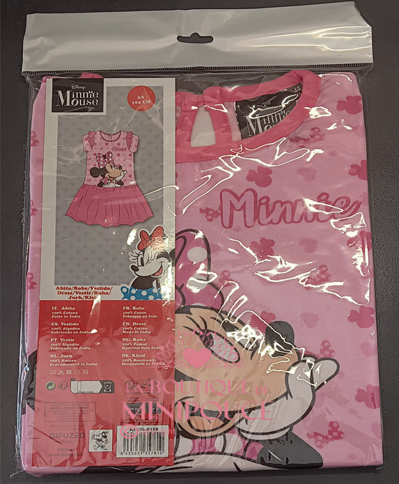 Robe d'été pour enfants mignonne 3-8 ans Minnie