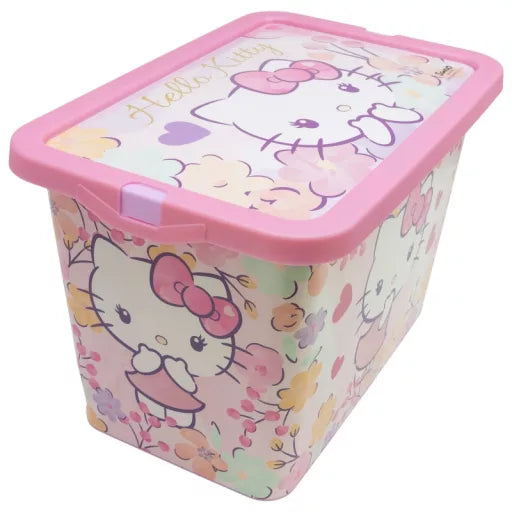 Box de rangement en plastique Hello Kitty Pastel – 7 L