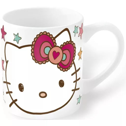 Mug en porcelaine Hello Kitty Stars avec boîte cadeau – 325 ml