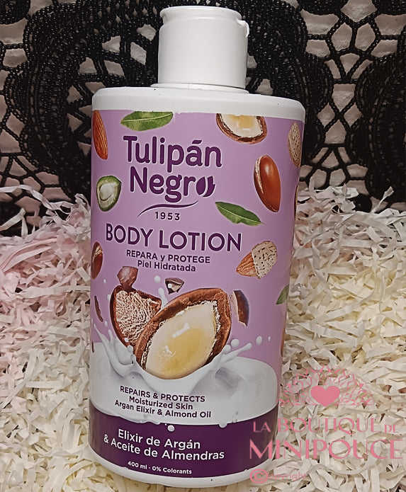BODY LOTION ÉLIXIR D'ARGAN & HUILE D'AMANDE 400ML