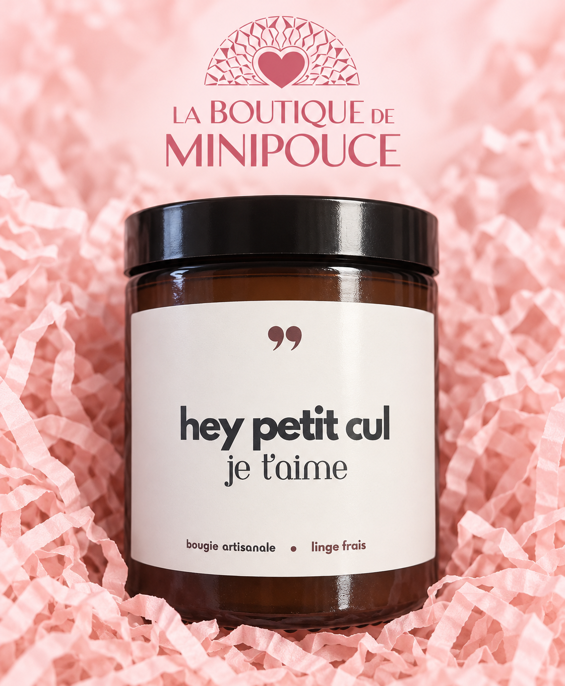 Bougies drôles à messages humoristiques – 5 modèles parfumés