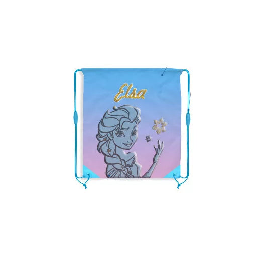 Sac à cordon La Reine des Neiges Elsa 37 cm