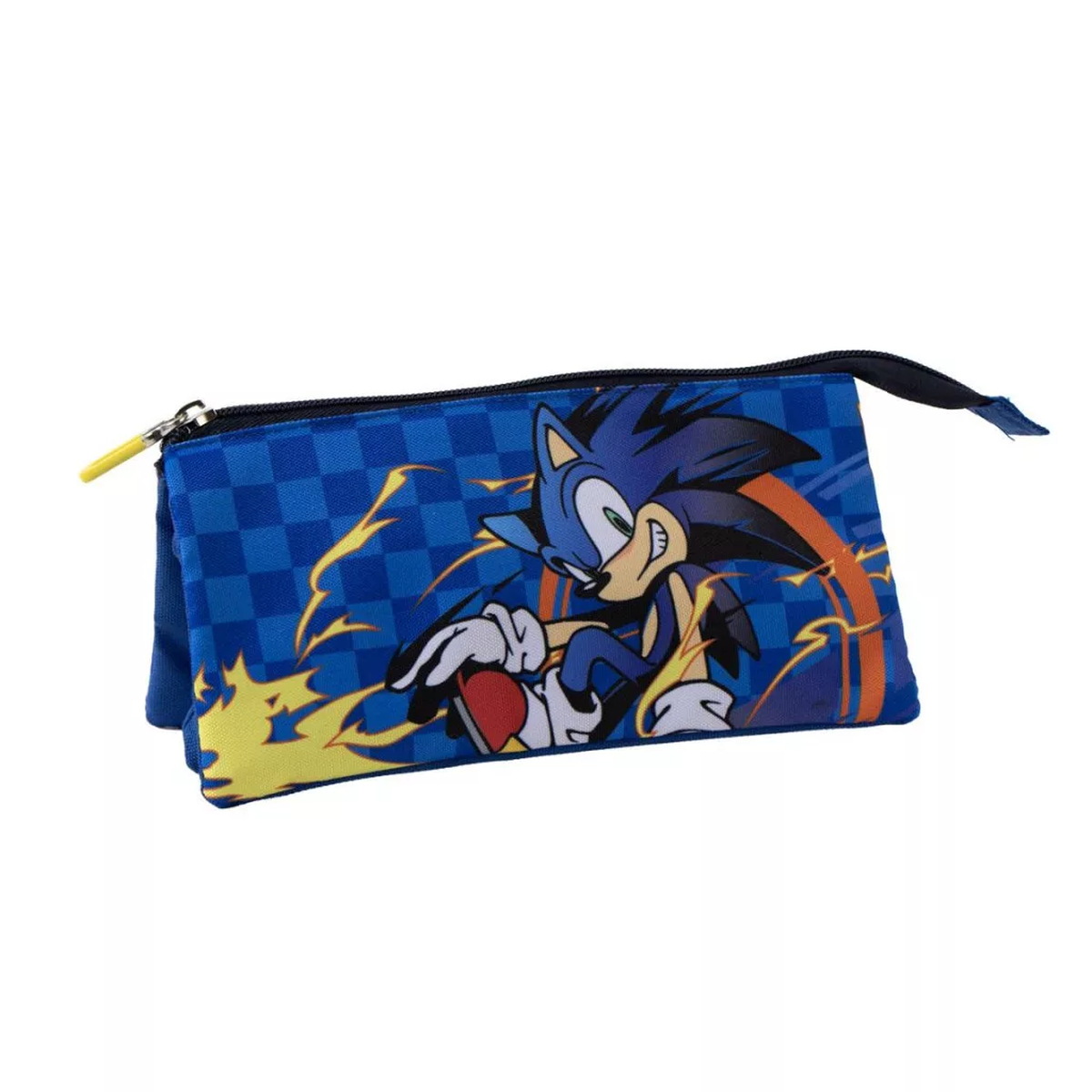 Trousse Sonic the Hedgehog Sprint à 3 compartiments – 23 cm