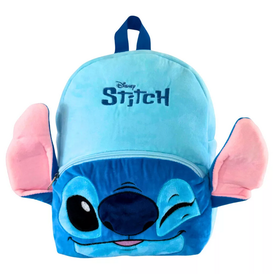 Sac à dos Stitch Wink 3D en peluche – 30 cm