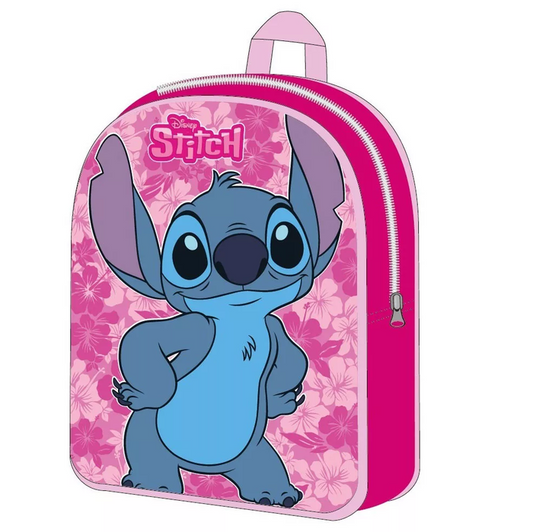 Sac à dos Stitch Pink Leaf – 30 cm