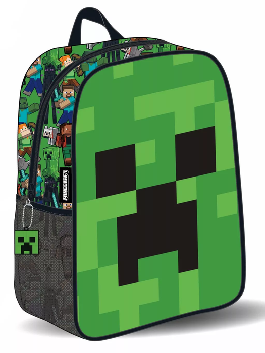 Sac à dos Minecraft Face 3D – 30 cm