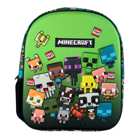 Sac à dos Minecraft Characters 3D – 30 cm