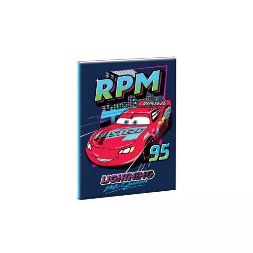 Disney Cars RPM B5 cahier ligné, 40 feuilles