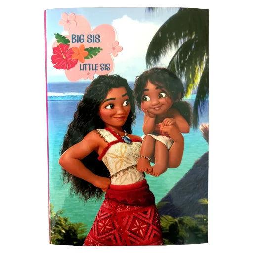 Disney Vaiana Big Sis B5 Cahier ligné, 40 feuilles
