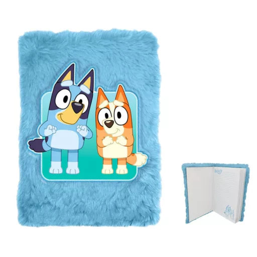 Bluey Life carnet peluche A5