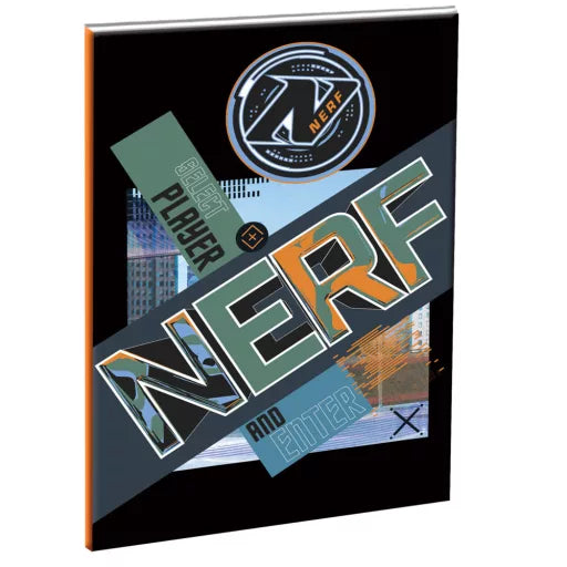 Nerf Player B5 Cahier ligné, 40 feuilles