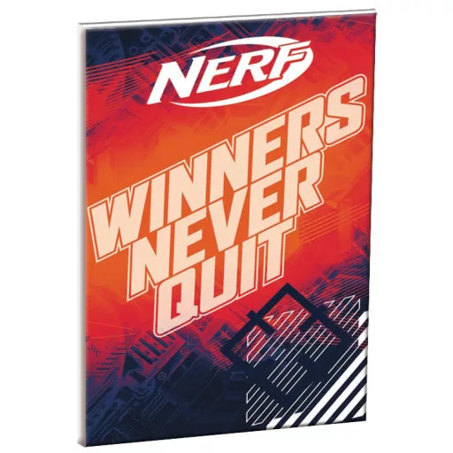 Nerf Winners B5 cahier ligné, 40 feuilles