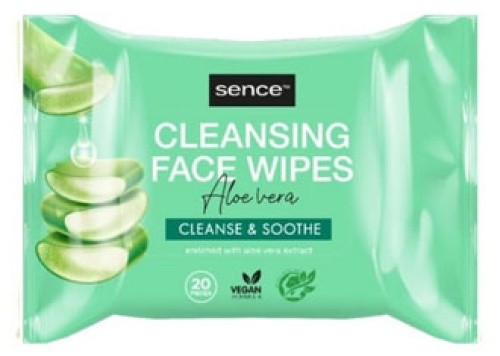 LINGETTES DÉMAQUILLANTES ALOE VERA SENCE