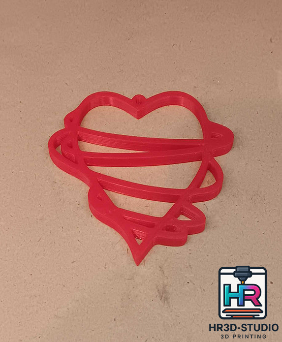 Ornement Cœur Saint-Valentin – Décoration romantique