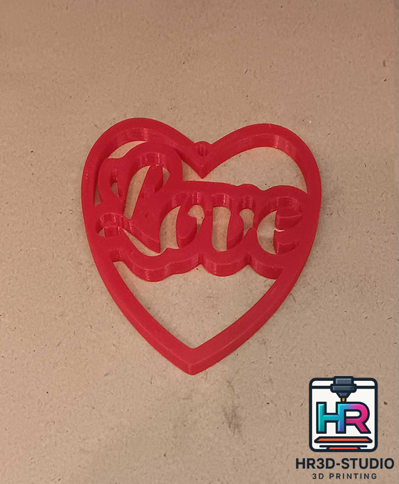 Ornement Cœur Saint-Valentin – Décoration romantique