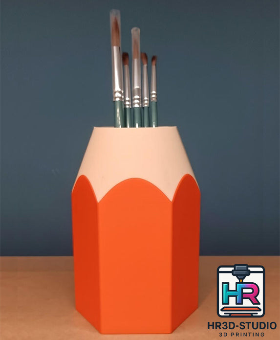 Porte-crayon en forme de crayon – Impression 3D