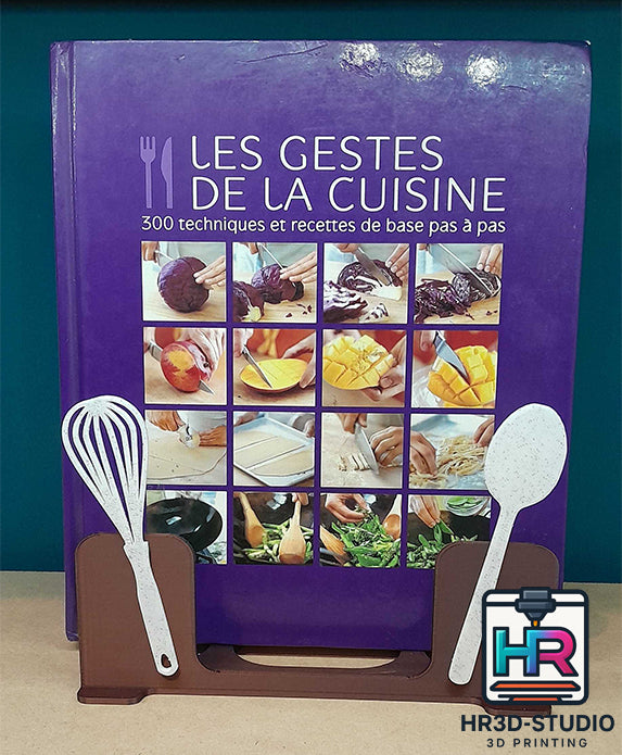 Porte-livre de cuisine – Pratique et élégant
