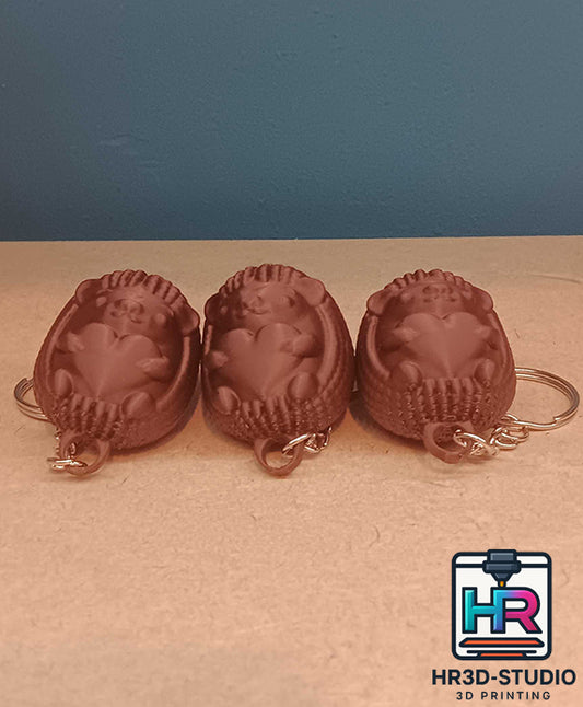 Porte-clé Hérisson – Impression 3D