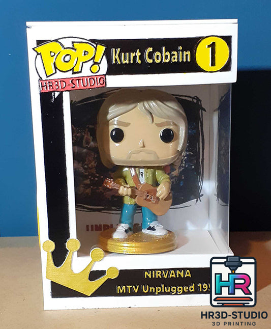 Figurine Pop Personnalisable avec Boîte Lumineuse