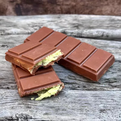 Tablette savon CHOCOLAT-PISTACHE beurre coco karité 65g
