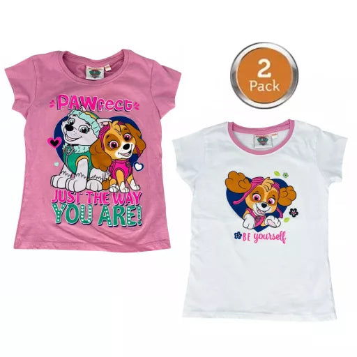 T-shirt enfant Pat' Patrouille – lot de 2 – 110/116 cm