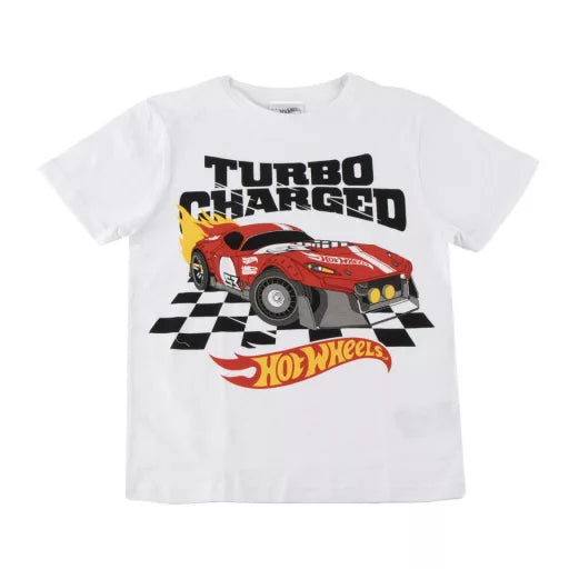 T-shirt enfant Hot Wheels Turbo – 8 ans / 128 cm